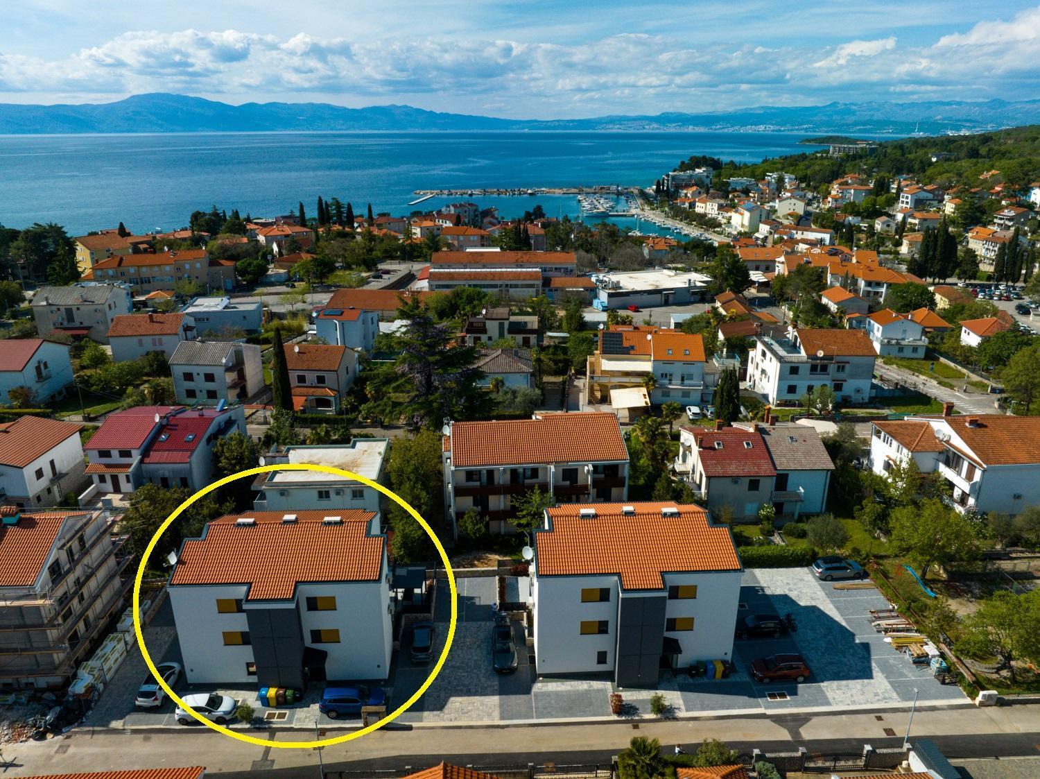Sunset Suite Malinska Esterno foto